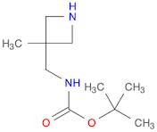 Carbamic acid, [(3-methyl-3-azetidinyl)methyl]-, 1,1-dimethylethyl ester (9CI)