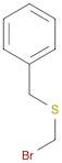 Benzene, [[(bromomethyl)thio]methyl]-