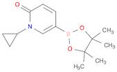 2(1H)-Pyridinone, 1-cyclopropyl-5-(4,4,5,5-tetramethyl-1,3,2-dioxaborolan-2-yl)-