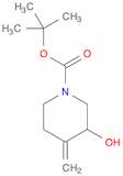 1-Piperidinecarboxylic acid, 3-hydroxy-4-methylene-, 1,1-dimethylethyl ester