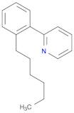 Pyridine, 2-(2-hexylphenyl)-