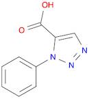 1H-1,2,3-Triazole-5-carboxylic acid, 1-phenyl-