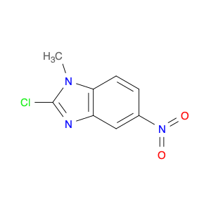 1H-Benzimidazole, 2-chloro-1-methyl-5-nitro-