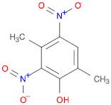 Phenol, 3,6-dimethyl-2,4-dinitro-