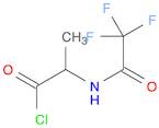 Propanoyl chloride, 2-[(trifluoroacetyl)amino]- (9CI)