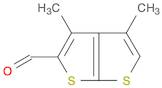 Thieno[2,3-b]thiophene-2-carboxaldehyde, 3,4-dimethyl-