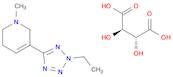 Pyridine, 5-(2-ethyl-2H-tetrazol-5-yl)-1,2,3,6-tetrahydro-1-methyl-, (2R,3R)-2,3-dihydroxybutane...