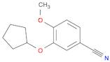 Benzonitrile, 3-(cyclopentyloxy)-4-methoxy-