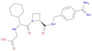 Glycine, N-[(1R)-2-[(2S)-2-[[[[4-(aminoiminomethyl)phenyl]methyl]amino]carbonyl]-1-azetidinyl]-1-c…