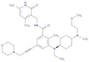 Benzamide, N-[(1,2-dihydro-4,6-dimethyl-2-oxo-3-pyridinyl)methyl]-3-[ethyl[trans-4-[(2-methoxyethy…