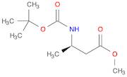 Butanoic acid, 3-[[(1,1-dimethylethoxy)carbonyl]amino]-, methyl ester, (3R)-