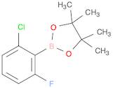 1,3,2-Dioxaborolane, 2-(2-chloro-6-fluorophenyl)-4,4,5,5-tetramethyl-