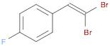 Benzene, 1-(2,2-dibromoethenyl)-4-fluoro-