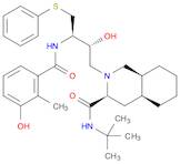 3-Isoquinolinecarboxamide, N-(1,1-dimethylethyl)decahydro-2-[(2R,3R)-2-hydroxy-3-[(3-hydroxy-2-m...