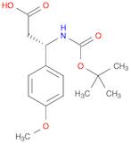 Benzenepropanoic acid, β-[[(1,1-dimethylethoxy)carbonyl]amino]-4-methoxy-, (βS)-