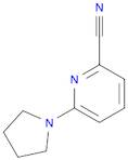 2-Pyridinecarbonitrile, 6-(1-pyrrolidinyl)-