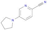 2-Pyridinecarbonitrile, 5-(1-pyrrolidinyl)-