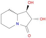 3(2H)-Indolizinone, hexahydro-1,2-dihydroxy-, (1R,2S,8aR)-