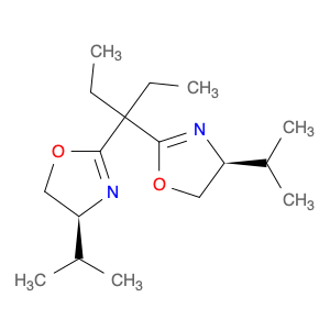 Oxazole, 2,2'-(1-ethylpropylidene)bis[4,5-dihydro-4-(1-methylethyl)-, (4S,4'S)-