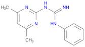 Guanidine, N-(4,6-dimethyl-2-pyrimidinyl)-N'-phenyl-