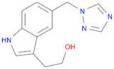 1H-Indole-3-ethanol, 5-(1H-1,2,4-triazol-1-ylmethyl)-