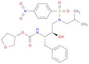 Carbamic acid, N-[(1S,2R)-2-hydroxy-3-[(2-methylpropyl)[(4-nitrophenyl)sulfonyl]amino]-1-(phenyl...