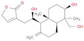 2(5H)-Furanone, 3-[(2R)-2-[(1R,4aS,5R,6R,8aR)-decahydro-6-hydroxy-5-(hydroxymethyl)-5,8a-dimethyl-…