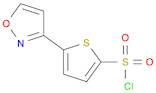 2-Thiophenesulfonyl chloride, 5-(3-isoxazolyl)-