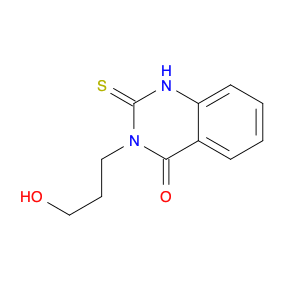 4(1H)-Quinazolinone, 2,3-dihydro-3-(3-hydroxypropyl)-2-thioxo-