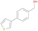 Benzenemethanol, 4-(3-thienyl)-