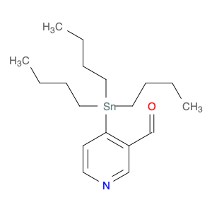 3-Pyridinecarboxaldehyde, 4-(tributylstannyl)-