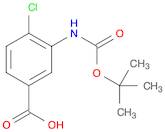 Benzoic acid, 4-chloro-3-[[(1,1-dimethylethoxy)carbonyl]amino]-