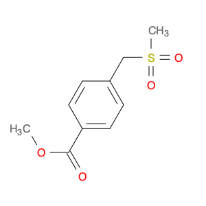 Benzoic acid, 4-[(methylsulfonyl)methyl]-, methyl ester