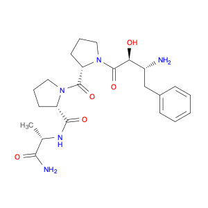 L-Alaninamide, 1-[(2S,3R)-3-amino-2-hydroxy-1-oxo-4-phenylbutyl]-L-prolyl-L-prolyl-