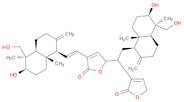 2(5H)-Furanone, 5-[2-[(1R,4aS,5R,6R,8aS)-decahydro-6-hydroxy-5-(hydroxymethyl)-5,8a-dimethyl-2-met…