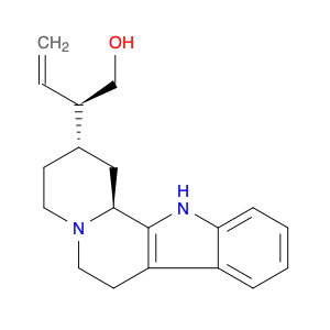 Indolo[2,3-a]quinolizine-2-ethanol, β-ethenyl-1,2,3,4,6,7,12,12b-octahydro-, (βR,2S,12bS)-