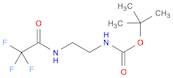 Carbamic acid, N-[2-[(2,2,2-trifluoroacetyl)amino]ethyl]-, 1,1-dimethylethyl ester