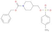 1-Piperidinecarboxylic acid, 4-[[[(4-methylphenyl)sulfonyl]oxy]methyl]-, phenylmethyl ester