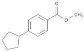 Benzoic acid, 4-cyclopentyl-, methyl ester