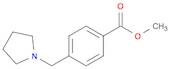 Benzoic acid, 4-(1-pyrrolidinylmethyl)-, methyl ester