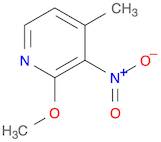 Pyridine, 2-methoxy-4-methyl-3-nitro-