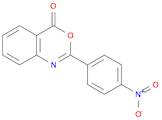 4H-3,1-Benzoxazin-4-one, 2-(4-nitrophenyl)-