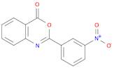 4H-3,1-Benzoxazin-4-one, 2-(3-nitrophenyl)-