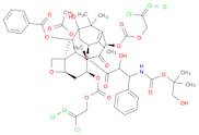 Benzenepropanoic acid, α-hydroxy-β-[[(2-hydroxy-1,1-dimethylethoxy)carbonyl]amino]-, 12b-(acetylox…