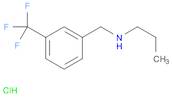 Benzenemethanamine, N-propyl-3-(trifluoromethyl)-, hydrochloride (1:1)