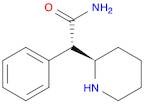 2-Piperidineacetamide, α-phenyl-, (αS,2R)-