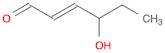 2-Hexenal, 4-hydroxy-, (2E)-