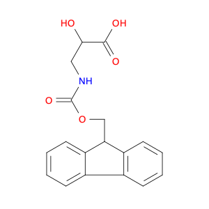 Propanoic acid, 3-[[(9H-fluoren-9-ylmethoxy)carbonyl]amino]-2-hydroxy-