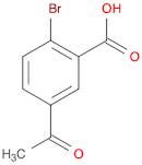 Benzoic acid, 5-acetyl-2-bromo-