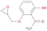 Ethanone, 1-[2-hydroxy-6-(2-oxiranylmethoxy)phenyl]-